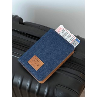 Ví đựng hộ chiếu cổ điển đơn giản, túi bảo vệ giấy tờ, túi xách tiện lợi cho du lịch, túi đựng thẻ passport holder