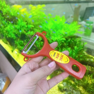 Bào rau củ quả, nạo đỏ Thái Lan cán cam kích thước 12,5cm x 7cm