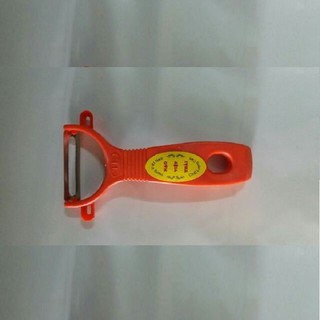Bào rau củ quả, nạo đỏ Thái Lan cán cam kích thước 12,5cm x 7cm