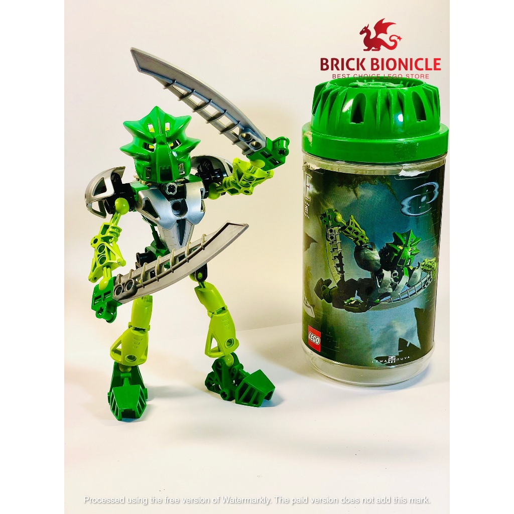 LEGO VINTAGE LEGO BIONICLE - ĐỒ CHƠI LẮP GHÉP BIONICLE TOA NUVA - 8567 LEWA NUVA NUVA