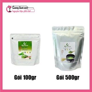Bột  Matcha Uji có 2 loại 100gr và 500gr chọn theo phân loại (đổi bao bì mới)
