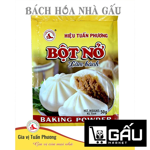 Bột nở làm bánh Tuấn Phương gói 50g