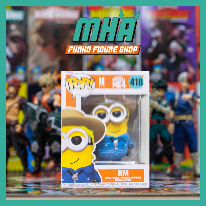 Chính Hãng Funko Pop BTS x Minion : Mô Hình Minion RM Box #418