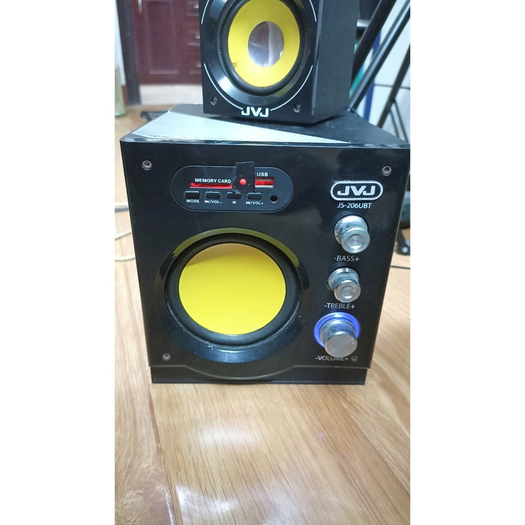 [Đồ cũ] Bộ loa JVJ JS-206UBT | Loa 2.1 | Có kết nối Bluetooth | Có cổng USB