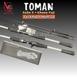 CẦN LURE TOMAN THẾ HỆ 3, SIÊU KHOẺ, KHOEN FUJI NÉM MỒI XA. CẦN CÂU LURE CÁ LÓC, CHẼM, NHEO CHẤT LƯỢNG CAO. Caucaviet