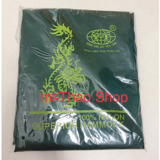 Combo Võng dù 2 lớp ĐẠI + Dây dù 4mét