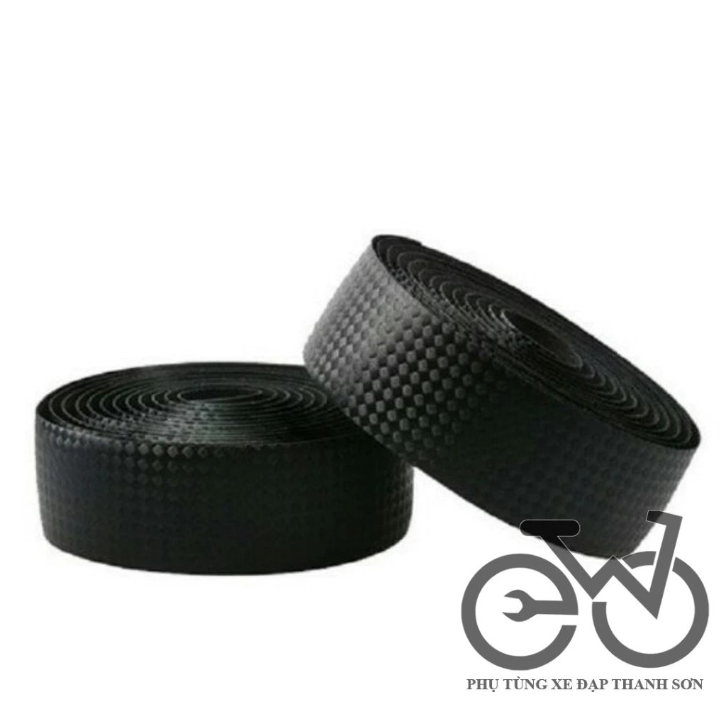 Dây quấn ghi đông cao cấp, quấn tay lái xe đạp vân carbon