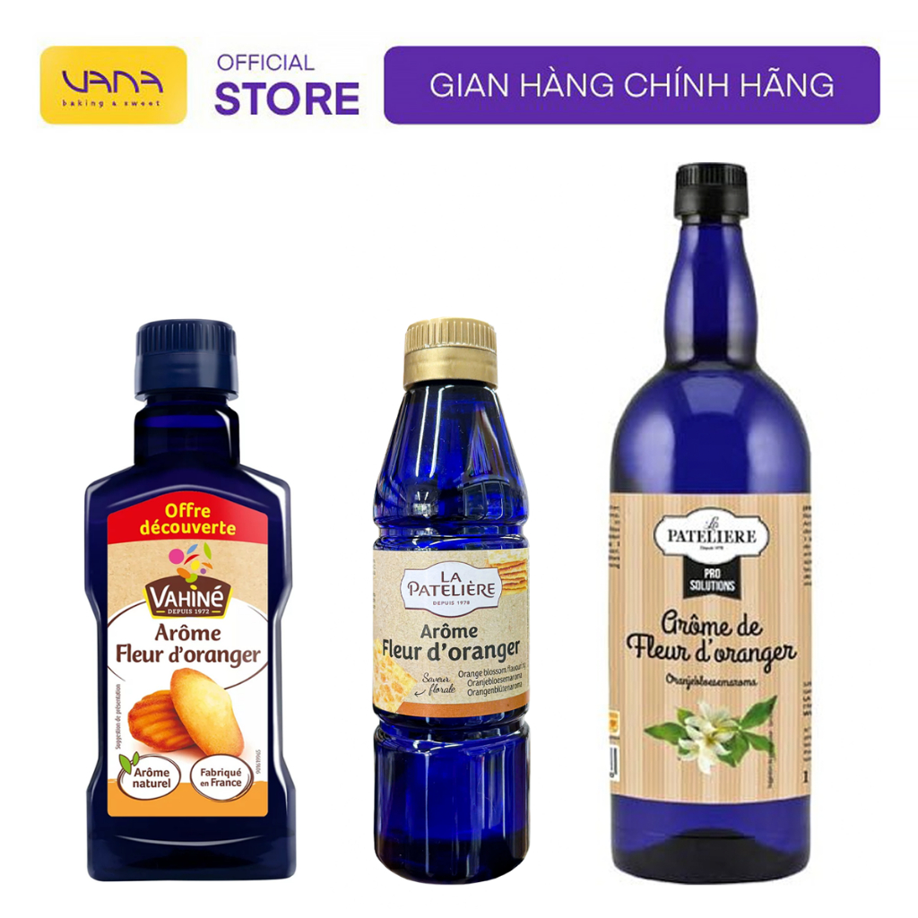 NƯỚC HOA CAM, TINH DẦU HOA CAM LÀM BÁNH MÌ HOA CÚC, TẠO HƯƠNG CHO CÁC LOẠI BÁNH, KẸO TỰ NHIÊN, HÀNG CHÍNH HÃNG CHAI LỚN