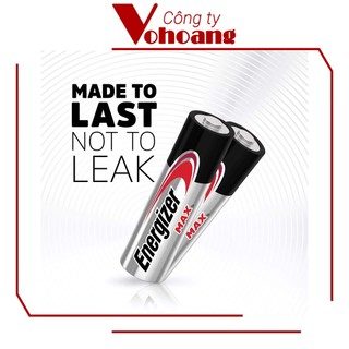 Pin AA Energizer Alkaline chống chảy E91 - Vỉ 8+4 pin (Tổng 12 pin)