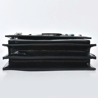 【 EYETHEME 】Túi Nắp Gập Đeo Chéo Logo Con Mắt  2436 - EYE Foldable Mirrored Leather Bag