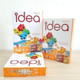 Giấy A4 Idea định lượng 70gsm. - Văn phòng phẩm Thu Thảo