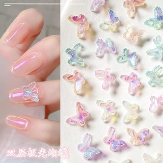 SET 10 CHARM -Charm bướ.m đôi đính móng kiris nail N07