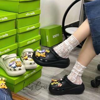   Full box  Dép Sục Cross mega crush đế cao 7cm  Tặng kèm bộ hình gắn Drew or Kaws chuẩn sịn 
