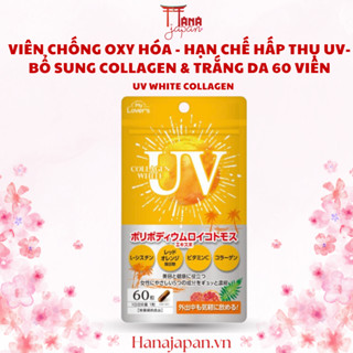 [05.2027] VIÊN UỐNG CHỐNG NẮNG TRẮNG DA UV COLLAGEN WHITE MY LOVER'S 60 VIÊN - 30-60 NGÀY