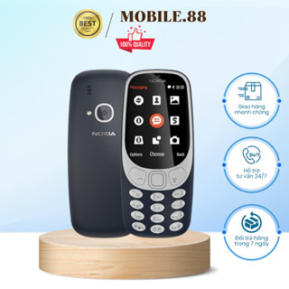  Điện Thoại Bàn Phím Nokia 3310 Sóng 4G 2 Sim Loa To Sóng Khỏe  Bảo Hành 12 Tháng  