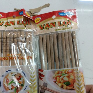 đũa ăn gỗ cao cấp Vạn Lợi (10 đôi)