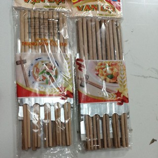 đũa ăn gỗ cao cấp Vạn Lợi (10 đôi)