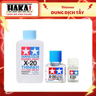 Dung dịch pha sơn   tẩy line Gundam gốc dầu Tamiya Thinner Enamel Paint X20 X-20 - Mô hình Figure Hakai shop 
