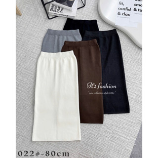  Chân váy len dài 80cm chất len mịn dày dặn hàng QC 