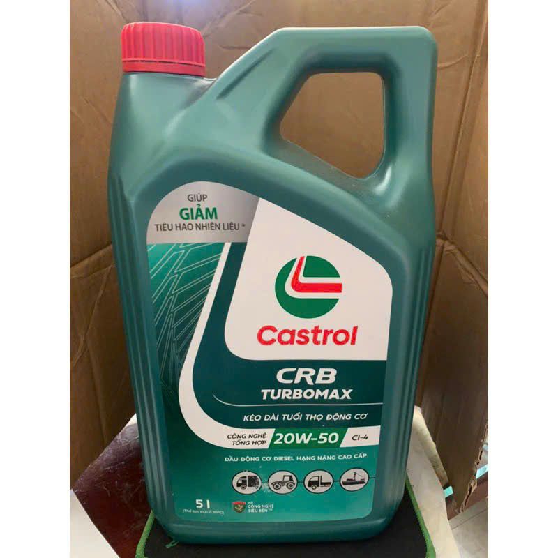 castrol Turbo max 20w50 can 5lit