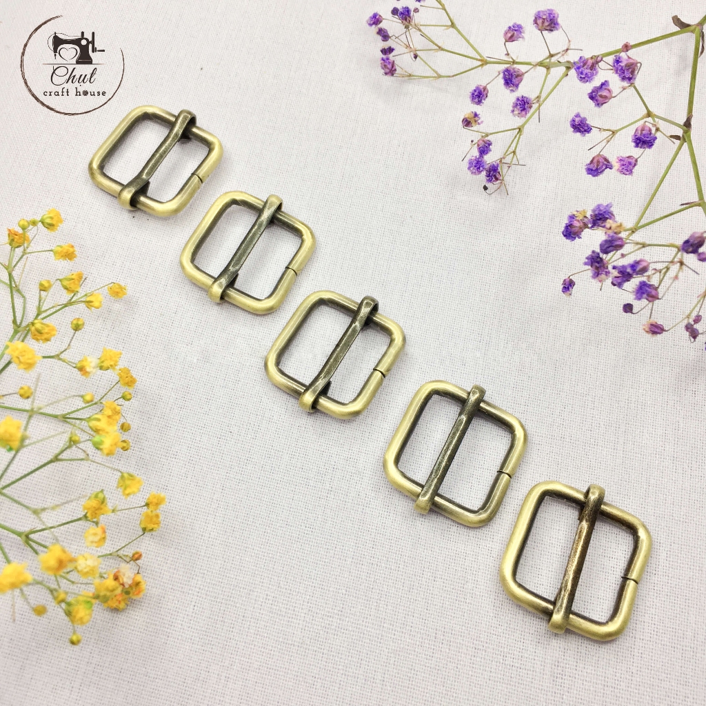 (Set 5 chiếc) Khoen chỉnh dây ĐỒNG ATIMON - Giúp tăng giảm độ dài dây đeo túi xách, balo  | Đủ size Giá xưởng