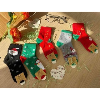 Combo tất và hộp quà noel