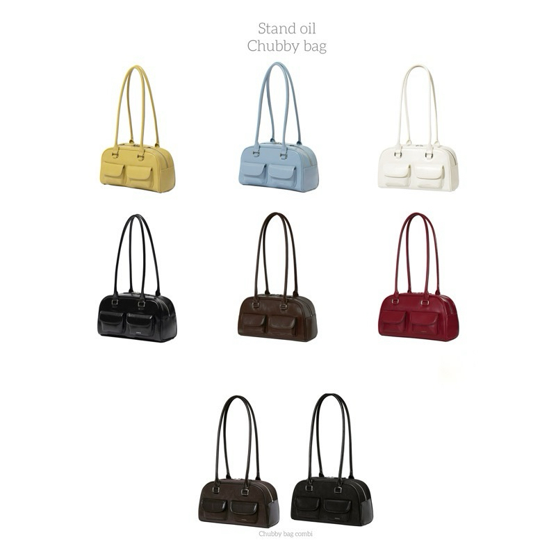 Túi Stand Oil Chubby Bag Hàn Quốc Hàng Loại 1