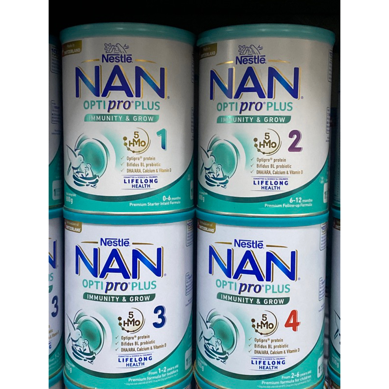 Sữa Bột Nan OPTIPRO HMO 1,2,3,4 800g