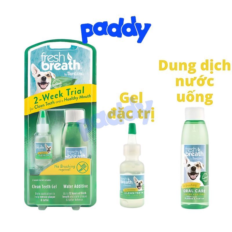 Vệ Sinh Răng Miệng Chó Mèo Tropiclean