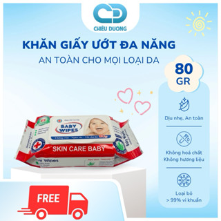 Combo 10 gói khăn ướt Baby wipes