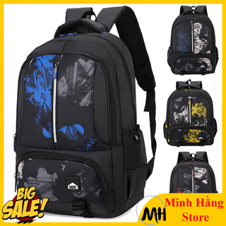 [HOT MỚI] Balo đi học nam lớp 3 đến lớp 12 họa tiết graffiti thời trang hàn quốc cho nam ba lô trung học cho bé trai