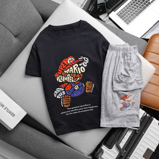 Đồ Bộ Thun Cotton Bé Trai VNXK size 27kg...65kg