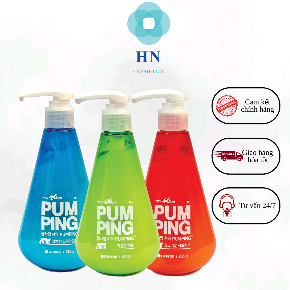 Kem Đánh Răng PERIO PUMPING Hàn Quốc 285g