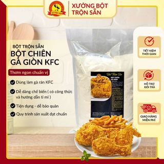 Bột Chiên Gà Giòn Gói 1kg - Bột Chiên Gà KFC Trộn Sẵn Dễ Sử Dụng Dễ Dàng Chế Biến- Đỗ Phát Foods
