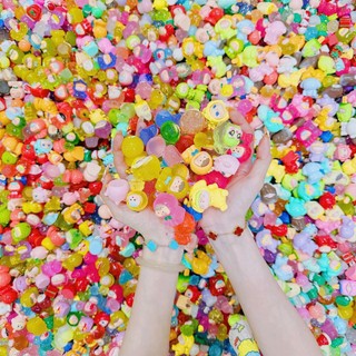  Túi mù size to mix phát sáng và không phát sáng hình Moj trái cây thỏ kiki túi mù nhân phẩm charm size to giải trí 