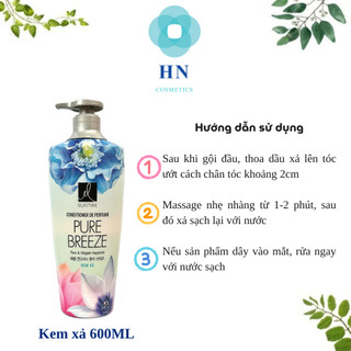 Dầu xả nước hoa Elastine 600ml