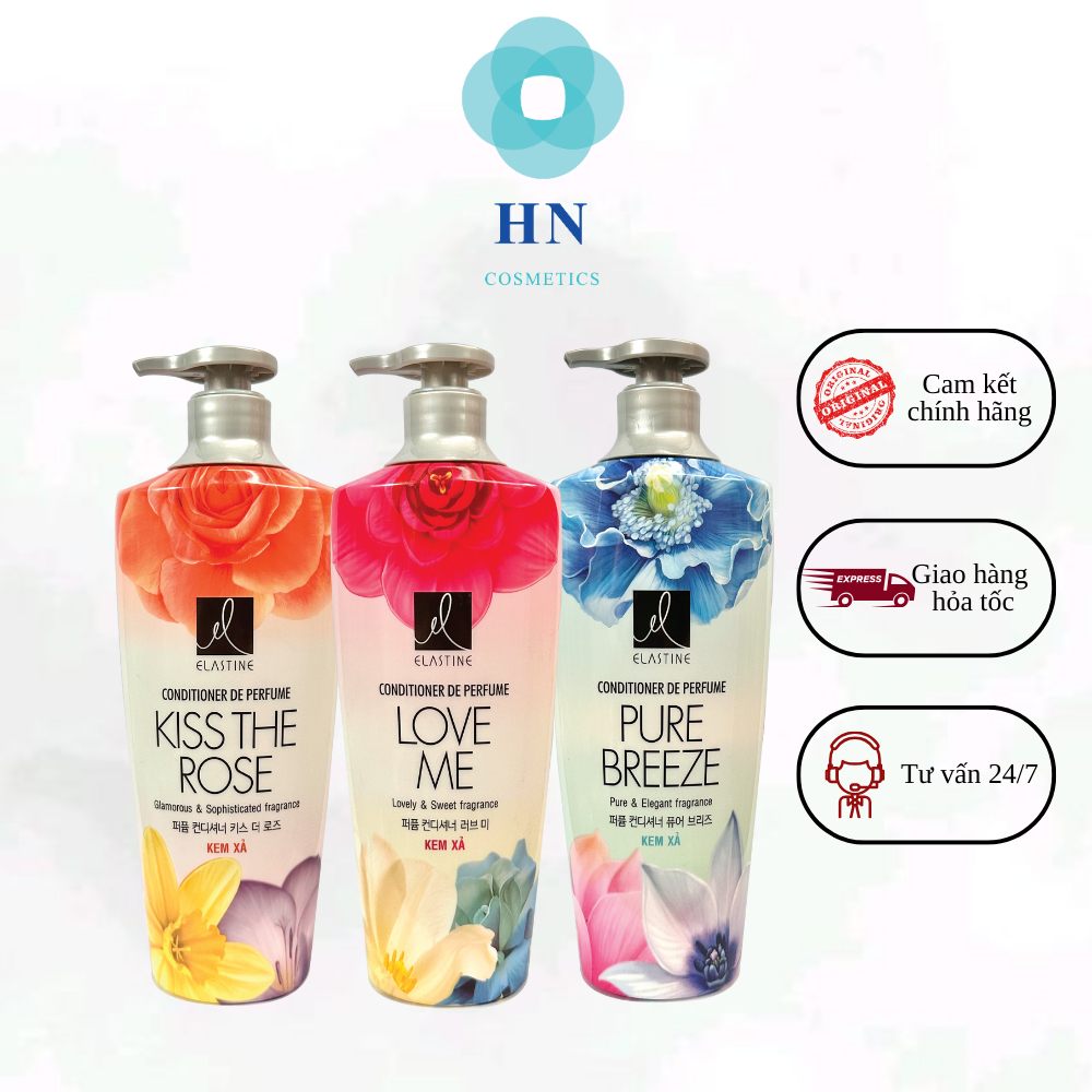 Dầu xả nước hoa Elastine 600ml
