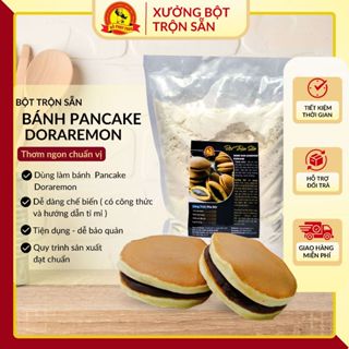 Bột Làm Bánh Rán Doremon Pancake Gói 1kg- Bột Làm Bánh Trộn Sẵn Dễ Sử Dụng- Đỗ Phát Foods