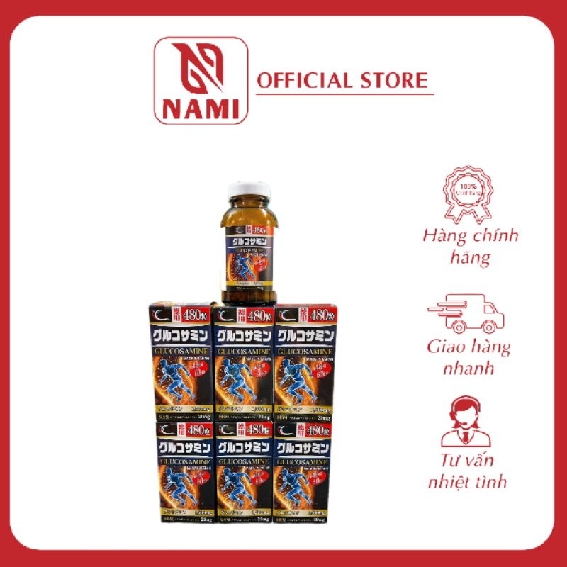 Viên uống xương khớp Glucosamine 1500mg MSM 480 viên