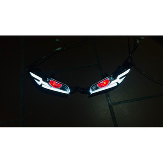 [Full chóa] Đèn Led Audi cho Exciter 135/2011 - 2014