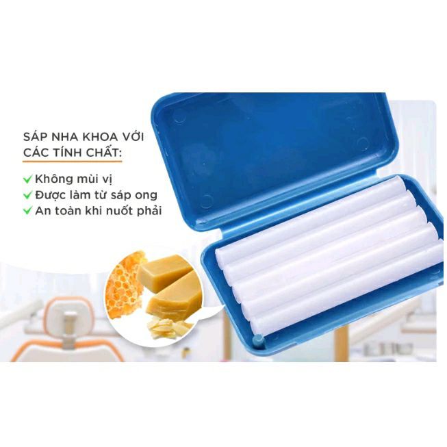 SÁP NHA KHOA, SÁP NIỀNG RĂNG SET 5 HỘP SÁP NHA KHOA