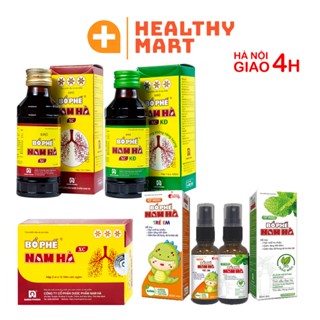 ✔️️️Xịt họng / Siro Bổ phế Nam Hà hỗ trợ giảm ho, hóa đờm, bổ phổi - Dùng được cho người tiểu đường