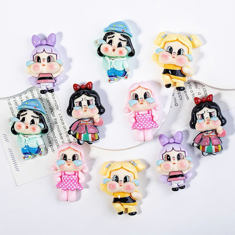 Phụ kiện Charm Cry Baby dễ thương DIY charm hoạt hình được chọn mẫu charm baby cry làm phụ kiện tran