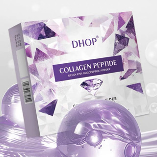 Viên Uống Trắng Da Giảm Nám Trẻ Hóa Collagen Peptide DHOP_Dưỡng Trắng,Huỷ Nám Chống Nắng Hộp 30v