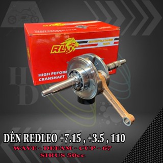 Dên lớn REDLEO 110 và 3.5 - +6 - +7 cho xe Wave, Dream, Cub chính hãng