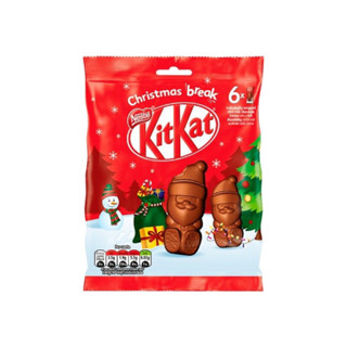  Kẹo Socola sữa Kitkat Santa Sharing bag 55G  29G Phiên Bản Giáng Sinh 