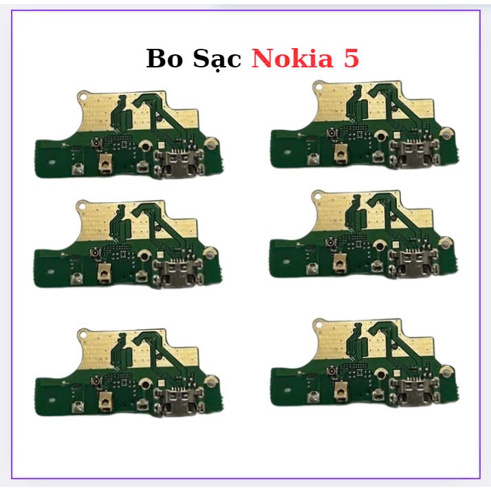 Bo Sạc Nokia 5,thay thế khi bị hỏng,mic,sạc không vào