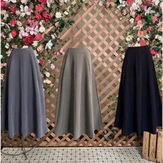 Chân váy xoè dáng dài 85cm Midi Chân váy công sở nữ thiết kế bồng xòe 8 tà phong cách trẻ trung thanh lịch M368