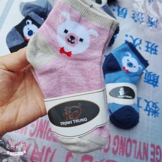 10 đôi tất gấu trẻ em(4-8)