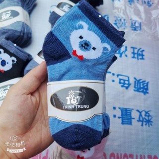 10 đôi tất gấu trẻ em(4-8)